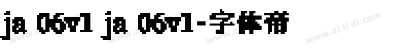 ja 06v1 ja 06v1字体转换